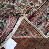Handmade Pakistani wool and silk rug 122x77cm