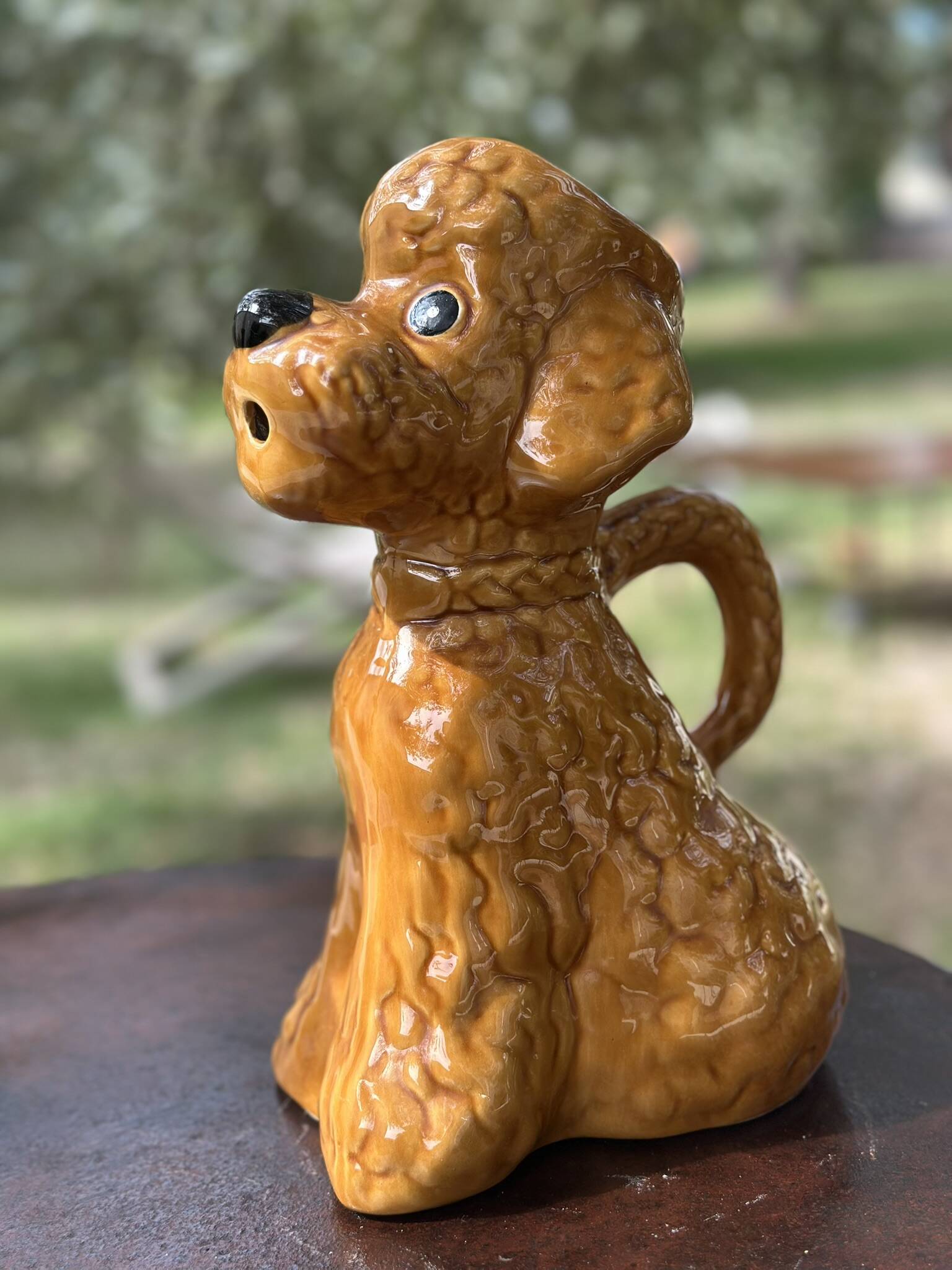 Ceramic Honey Poodle Jug