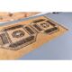 Vintage Orange Turkish Hand-Knotted Runner 80x338