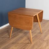 Retro Blonde Ercol Model 383 Dining Table & Four Model 370 Windsor Kitchen Dining Chairs