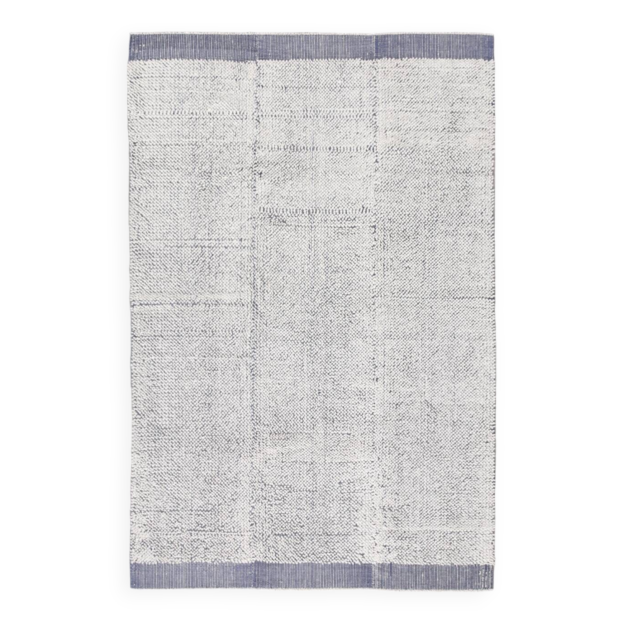 6x10 Rug For Living Room Soft Blue Beige Vintage Rug, 194x303Cm SK 34945