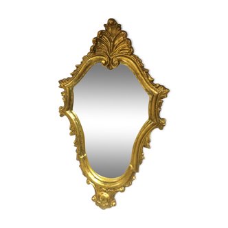 Miroir baroque doré