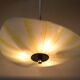 Mid-century glass pendant by Napako, Czechoslovakia, 1970s.