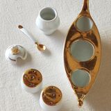 Condiment service - saleron- in Paris porcelain