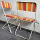 Chaises vintage pliante