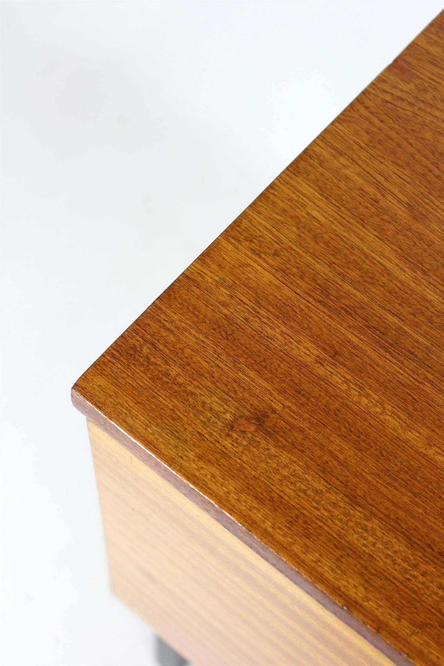 Mid-Century Modern Czechoslovakian Mahogany Nightstands by Up Závody, 1970s