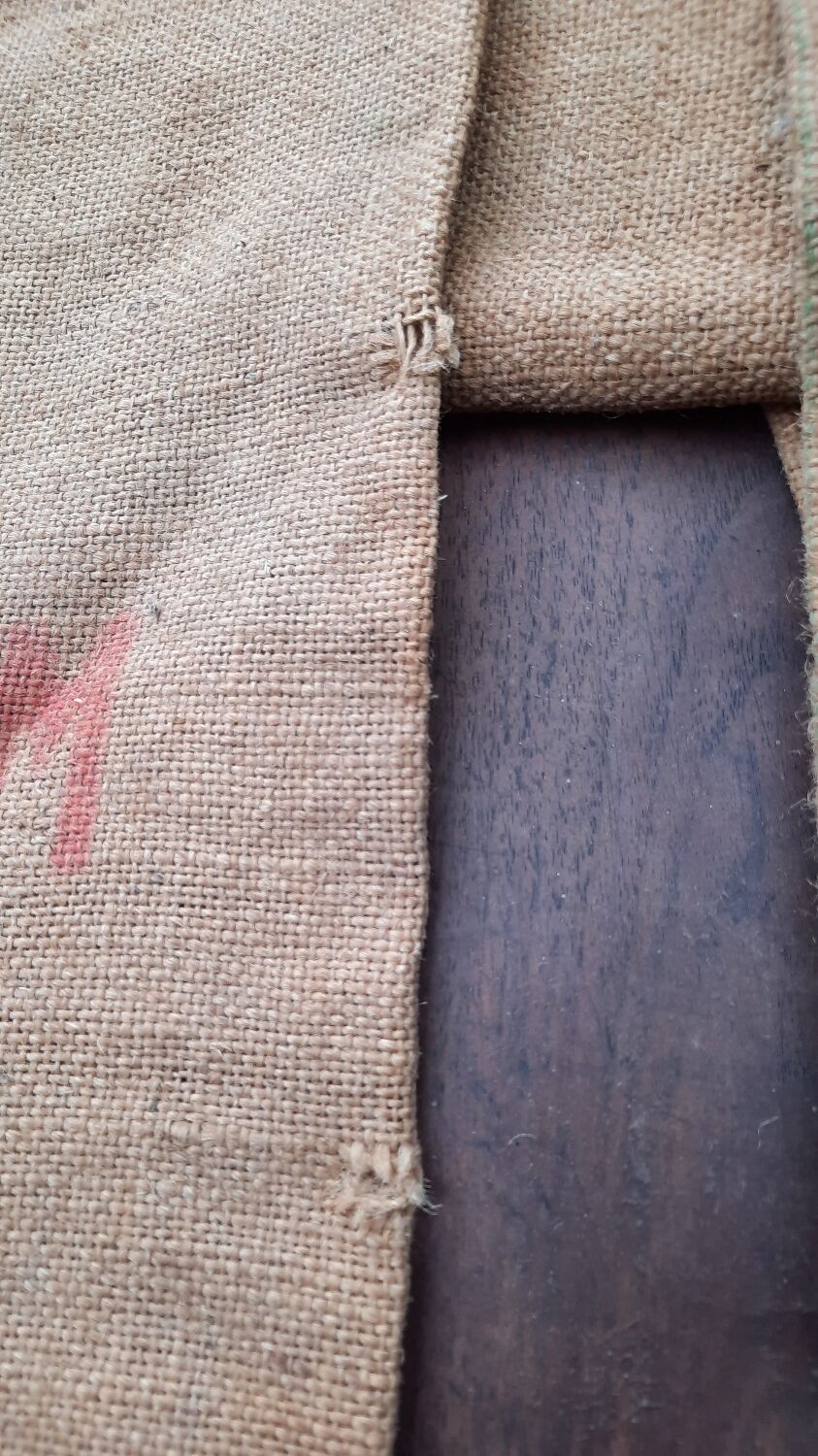 9 potash burlap bag from alsace