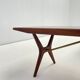 Table basse moderne suédoise en teck par Jo Carlsson, 1960