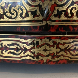 Cellar with complete liquor in marquetry Boulle box Napoleon III XIX century