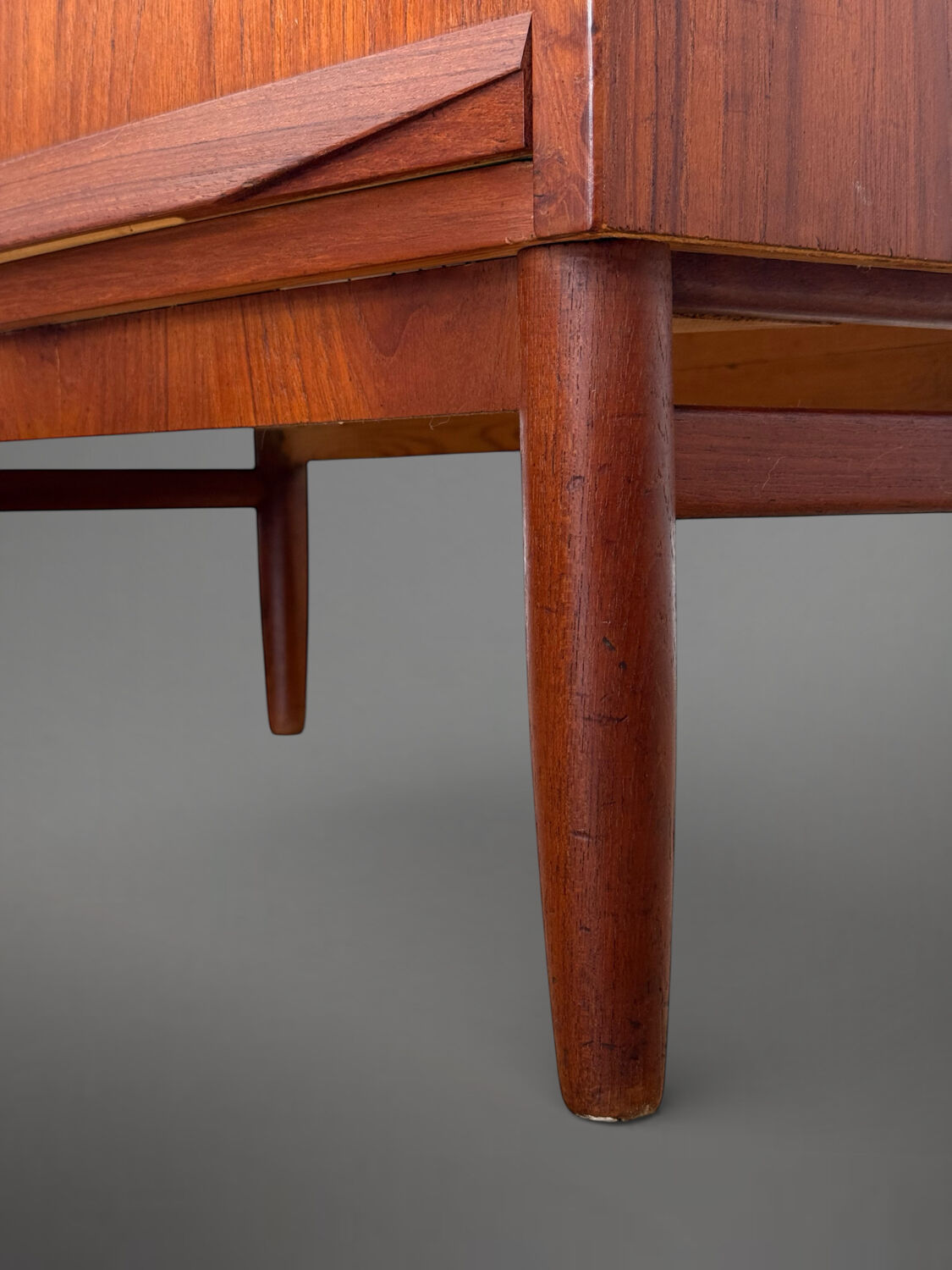 Scandinavian mid-century teak chest of drawers