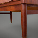 Scandinavian mid-century teak chest of drawers