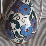 Vintage ceramic vase signed Alpho