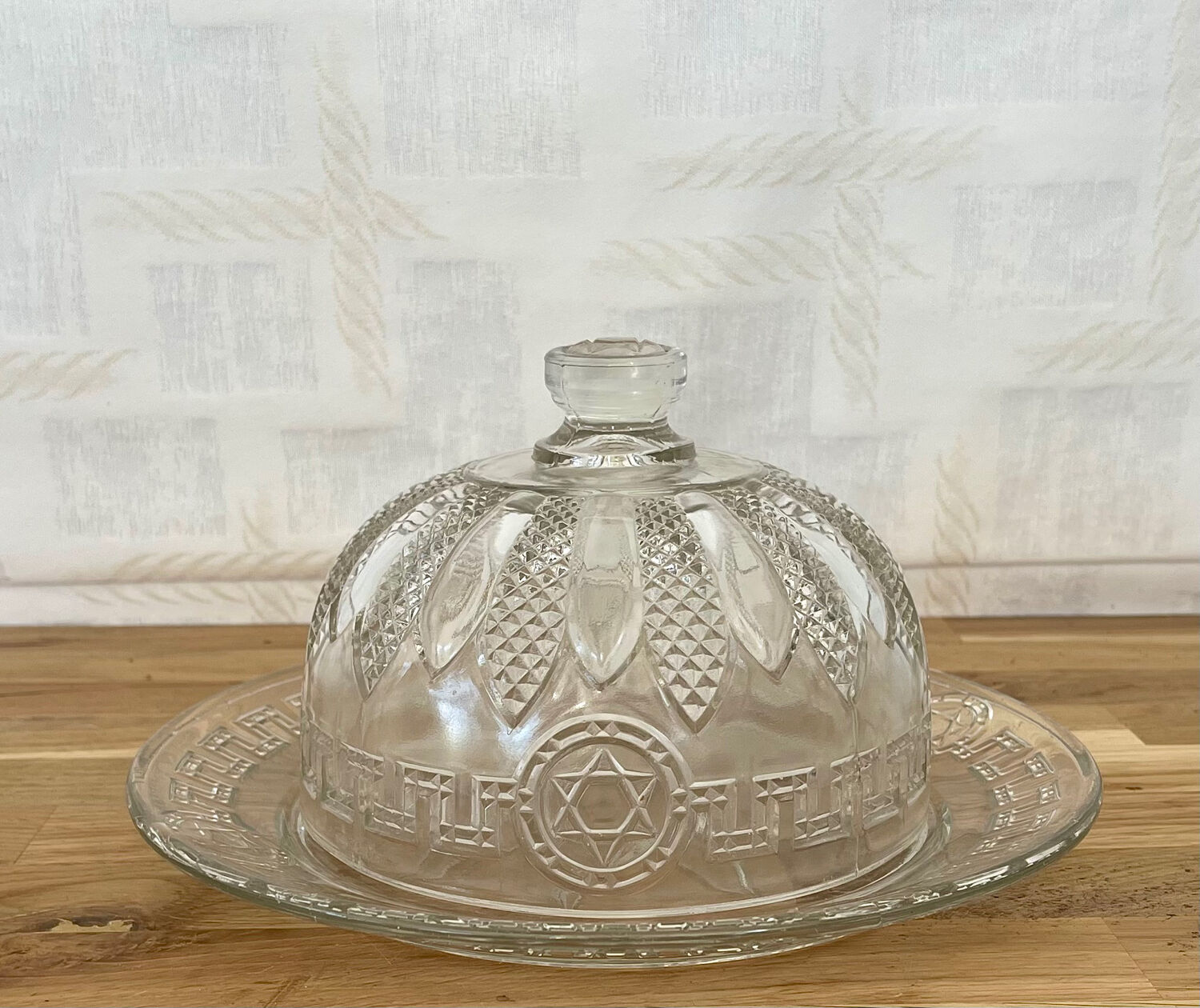 Reims crystal cheese platter