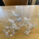 5 coupes à champagne en cristal