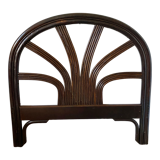 Vintage rattan headboard