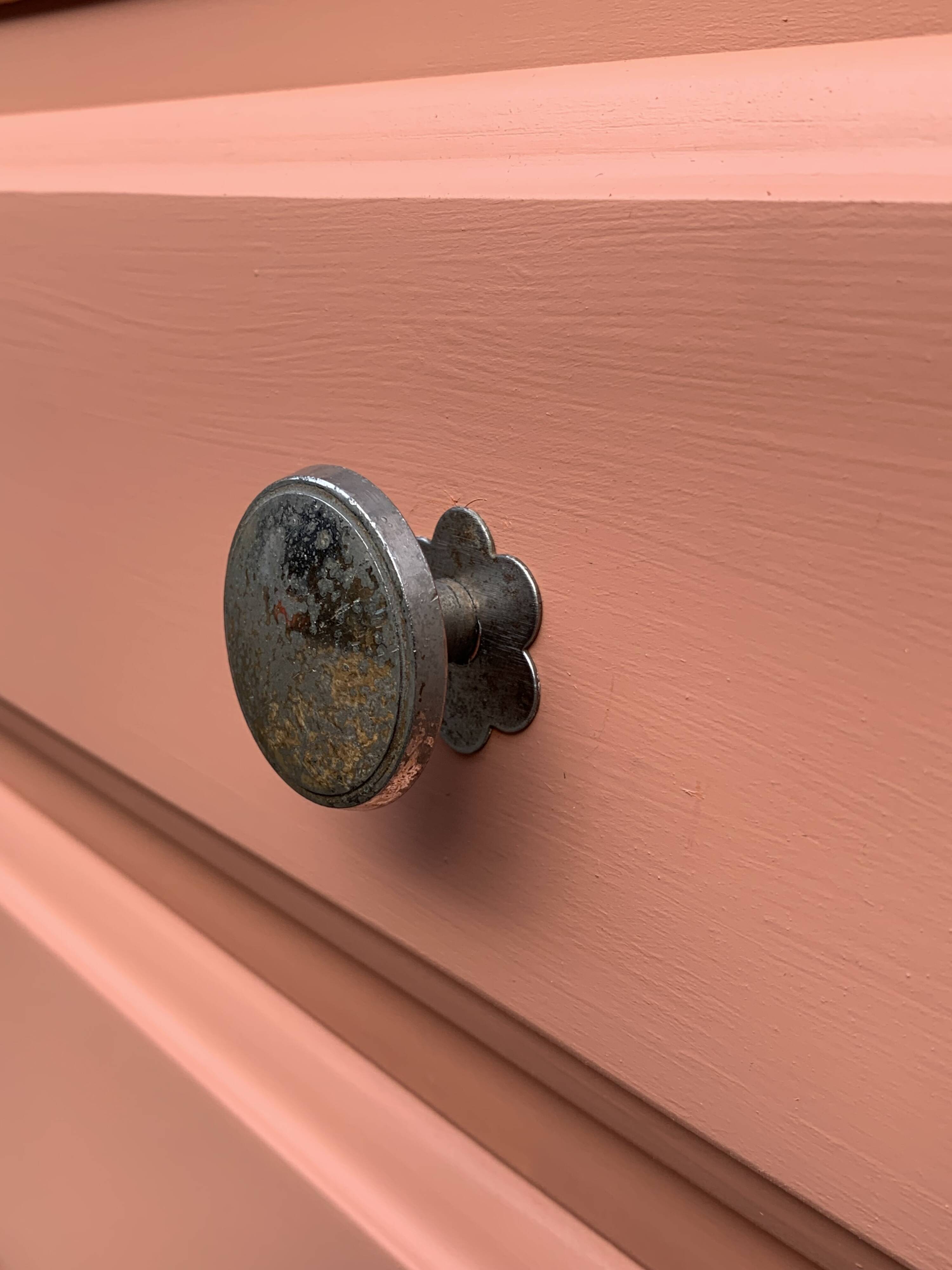 Vintage coral pink weekly planner H120