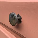 Vintage coral pink weekly planner H120