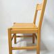 4 cheises en bois style Charlotte perriand