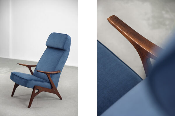 fauteuil par Inge Andersson pour Bröderna Andersson, années 1960