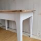Rectangular wooden dining table - 4/6 people