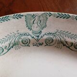 Oval ironstone dish "Compiègne" K&G Lunéville