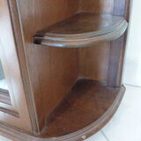 Solid wooden wall shelf