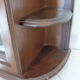 Solid wooden wall shelf