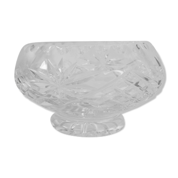 Vide poche en cristal taillé