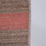 Vintage Turkish rug from Oushak, handwoven 75x353 cm