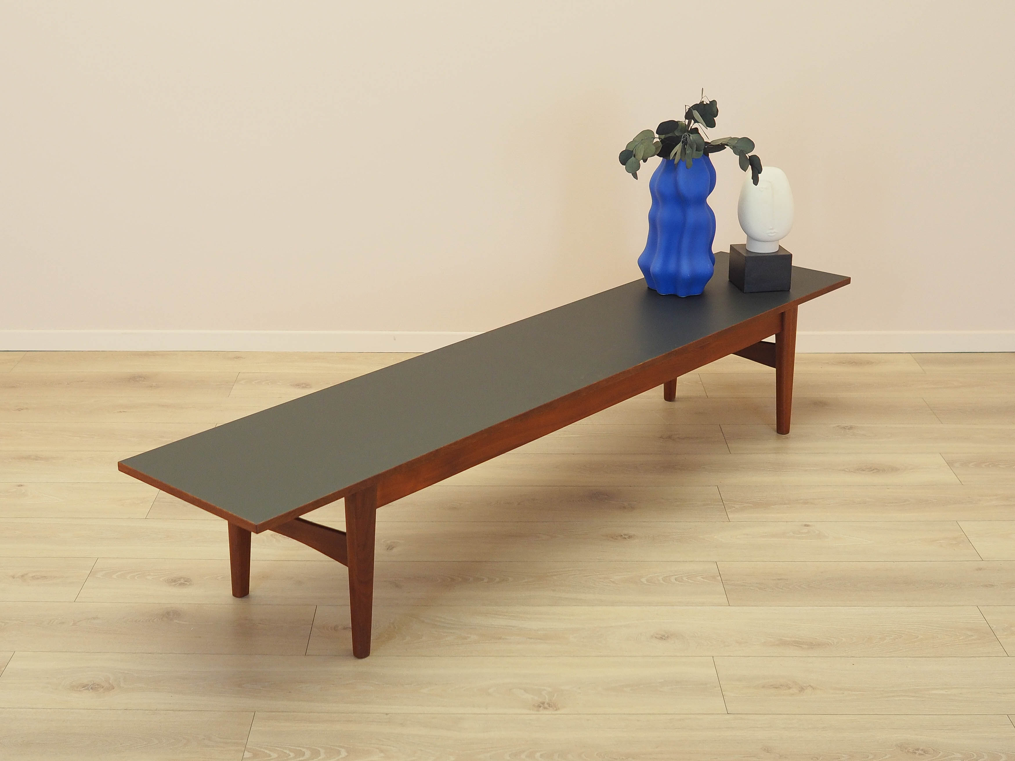 Teak lowboard, Danish design, 1970s, made in Denmark