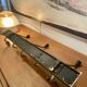 Wall coat rack with 5 vintage hooks