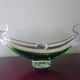Cendrier en verre de Murano en forme de gondole Italie