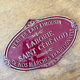 Plaque de concours agricole bordeaux
