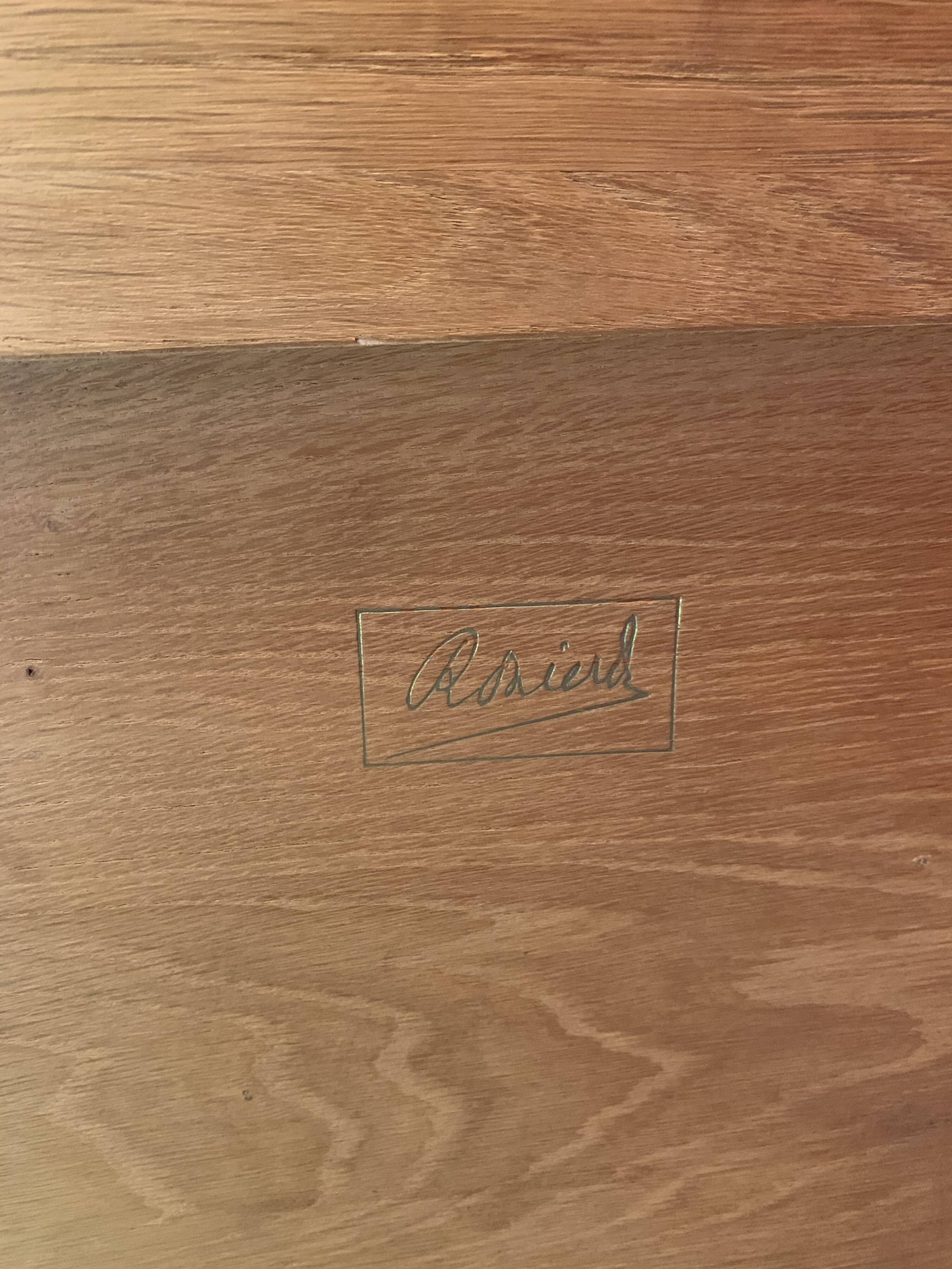 Vintage writing desk by René Jean Caillette
