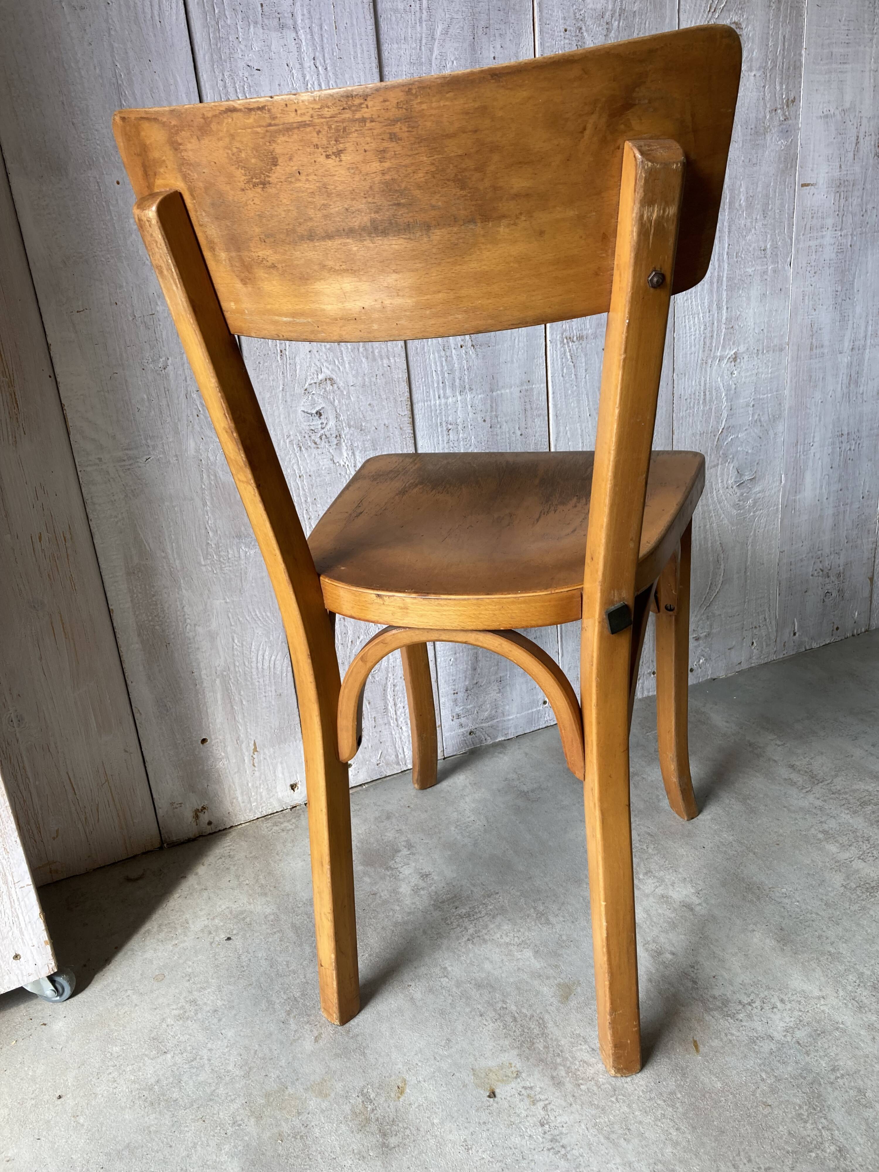Série de 5 chaises Baumann