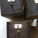 Vintage wooden boxes 50s