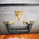 Grey suitcase