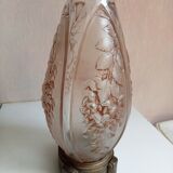Vase lamp signed Daillet, periode art deco 1900-29, height 26 cm