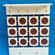 White wall coat rack from the 60s-70s