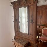 Coat rack locker