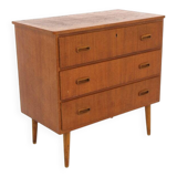 Scandinavian teak chest of drawers, Sweden, 1960