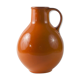 Vase orange avec anse