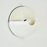 Large Mezzanotte wall lamp by Harvey Guzzini, 1970s