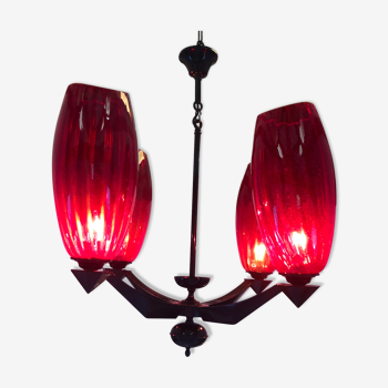 Lustre en verre Murano