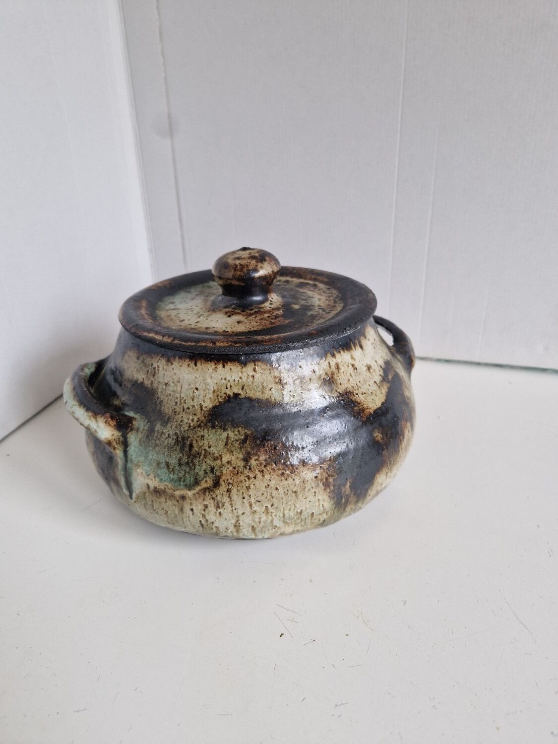 Small Glazed Earthenware Soup Tureen