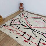 Handmade Moroccan Berber rug 310 X 194 CM