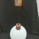 Suspension boule en opaline
