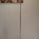 Floor lamp 1990 vintage Italy opaline zebra