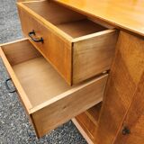 Light oak vintage sideboard