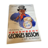 Affiche ancienne Camembert Georges Bisson 1937